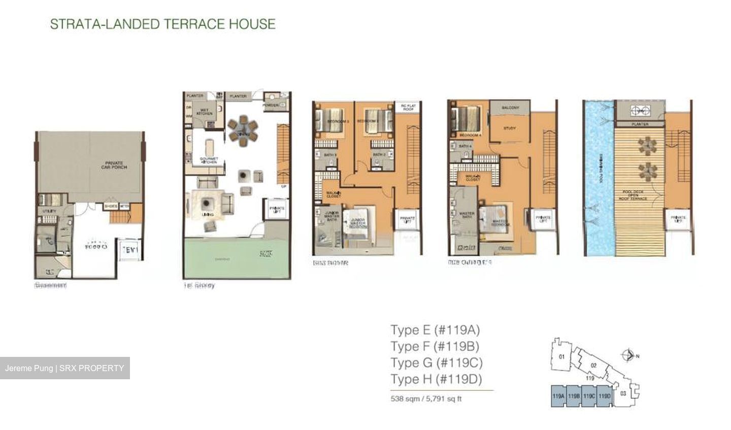 RESIDENCES AT EMERALD HILL (D9), Apartment #595901061